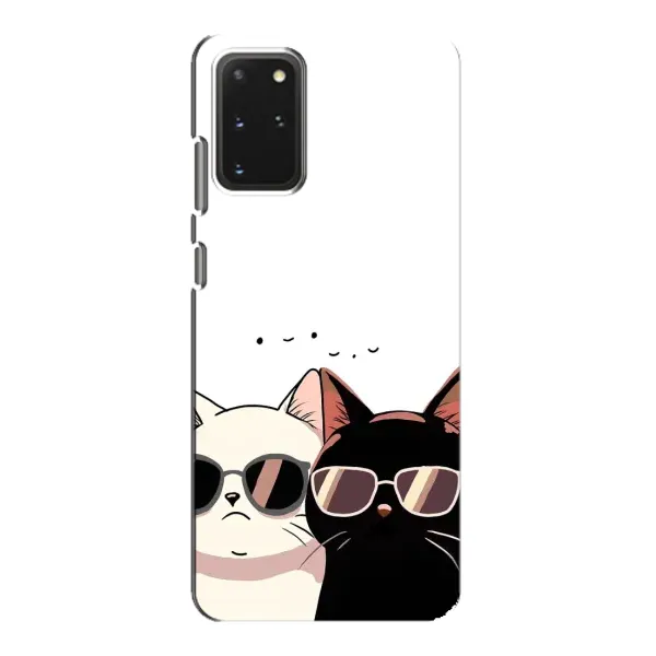 Чохол з принтом «Коти в окулярах» для Samsung Galaxy S20 Чохол з принтом «Коти в окулярах» для Samsung Galaxy S20