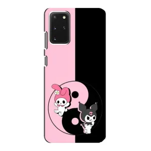 Чехол с кроликом Куроми на Samsung Galaxy S20 (Куроми Инь Янь)