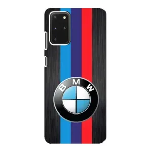 Чехол для Самсунг С20 - с принтом БМВ (AlphaPrint) (Лого BMW)