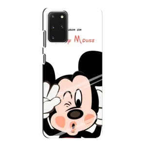 Эксклюзивный чехол для Samsung Galaxy S20 (AlphaPrint - Мультяшные) (Маус Микки)