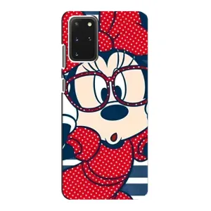 Эксклюзивный чехол для Samsung Galaxy S20 (AlphaPrint - Мультяшные) (Маус в очках)
