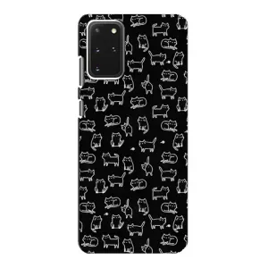 Чохол з принтом для Samsung Galaxy S20 (AlphaPrint) Модні коти (Маленькі котики)