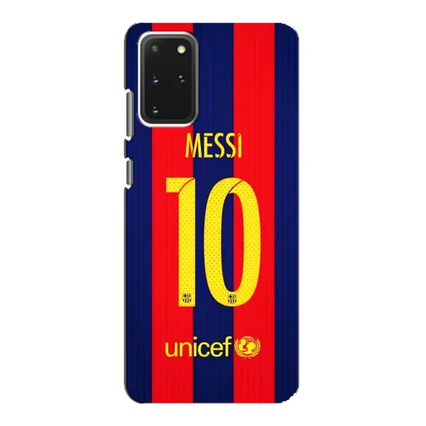 Чехол с принтом «Messi Barca 10» для Samsung Galaxy S20