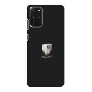Чехол Майнкрафт на Samsung Galaxy S20 (AlphaPrint) Minecraft (Овечка Майнкрафт)