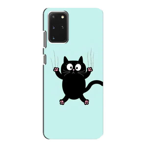 Чехол с принтом «Падающий кот» для Samsung Galaxy S20
