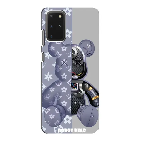 Чохол з принтом «Робот Медведик» для Samsung Galaxy S20