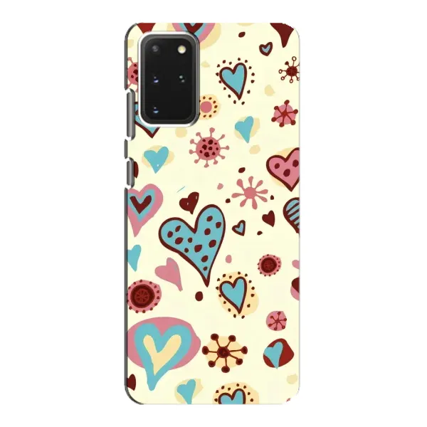 Чехол с принтом «Сердечки» для Samsung Galaxy S20