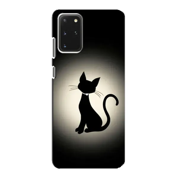 Чехол с принтом «Силуэт котика» для Samsung Galaxy S20