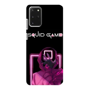 Чохол Гра в кальмара для Samsung Galaxy S20 (Неоновий охоронець гри)