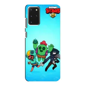 Чехлы Brawl Stars для Samsung Galaxy S20 (AlphaPrint) (Тріо героїв)