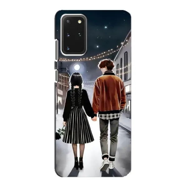 Чохол з принтом «Венздей та Тайлер» для Samsung Galaxy S20