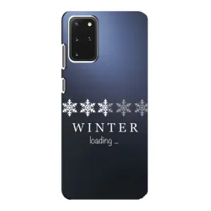 Зимні Чохли для Самсунг Ґалаксі S20 - прозорий фон (Winter loading)