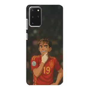 Чехол с футболистом Ламин Ямаль Samsung Galaxy S20 (Ямаль аниме)