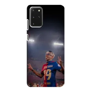Чехол с футболистом Ламин Ямаль Samsung Galaxy S20 (Ямаль на стадионе)