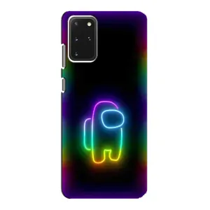 Чехол Амонг Ас для Samsung Galaxy S20 (AlphaPrint) (Яркий скин)
