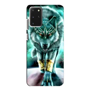 Захисні чохли для Самсунг Ґалаксі S20 (AlphaPrint) (ХІТ продаж) ВОВК (Яскравий вовк)