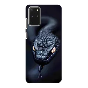 Чохол з картинкою 'Хижаки' для Samsung Galaxy S20 (Чорна змія)