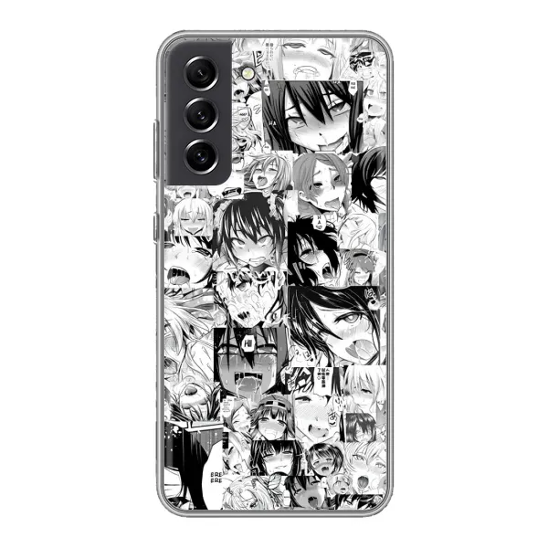 Чохол з принтом «Ahegao manga» для Samsung Galaxy S21 FE