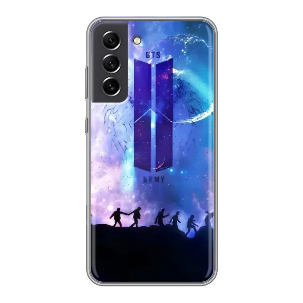 Чехол с принтом «Army BTS» для Samsung Galaxy S21 FE Чехол с принтом «Army BTS» для Samsung Galaxy S21 FE