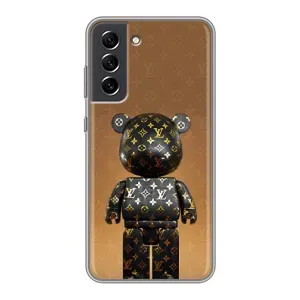 Чехлы для Samsung Galaxy S21 FE - Bearbrick Louis Vuitton (PREMIUMPrint) (Bearbrick)