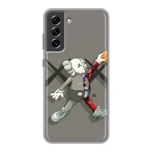 Чехлы для Samsung Galaxy S21 FE - Bearbrick Louis Vuitton (PREMIUMPrint) (Беарбрик Джордан)