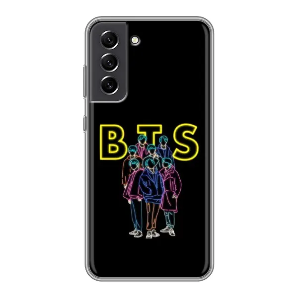 Чехол с принтом «BTS стайл» для Samsung Galaxy S21 FE Чехол с принтом «BTS стайл» для Samsung Galaxy S21 FE