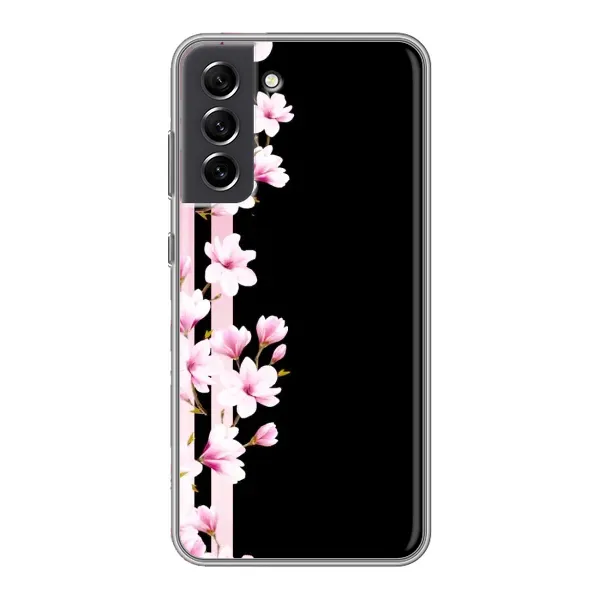 Чохол з принтом «Квіточки» для Samsung Galaxy S21 FE