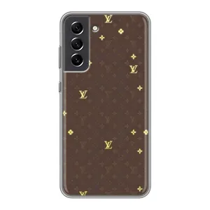 Чохли Луі Вітон для Samsung Galaxy S21 FE (AlphaPrint - LOUIS VUITTON) (дизайн Луі Вітон)