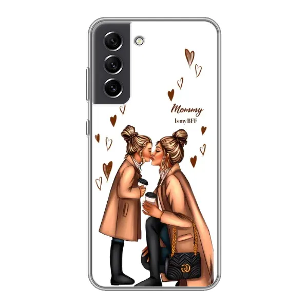 Чехол с принтом «Дочка и мама» для Samsung Galaxy S21 FE Чехол с принтом «Дочка и мама» для Samsung Galaxy S21 FE