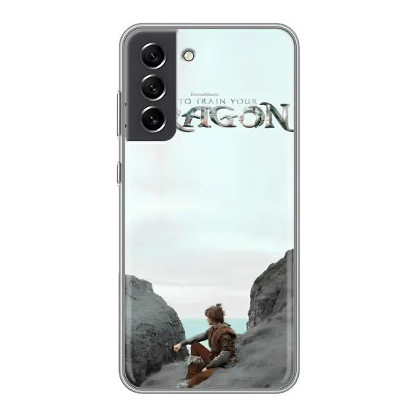Чехол с принтом «Дракон лого» для Samsung Galaxy S21 FE Чехол с принтом «Дракон лого» для Samsung Galaxy S21 FE