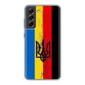 Украинские Чехлы для Samsung Galaxy S21 FE с картинкой УПА (AlphaPrint) (Флаг УПА)