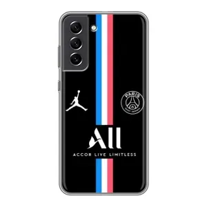 Чехлы PSG для Samsung Galaxy S21 FE (AlphaPrint) (футболка ПСЖ)