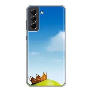 Чехол с мультфильмом Шрек на Samsung Galaxy S21 FE (Голова Шрека)