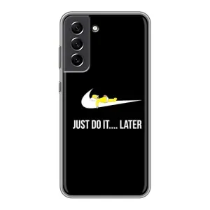 Чехол с Симпсонами для Samsung Galaxy S21 FE (VPrint) (Гомер Later)