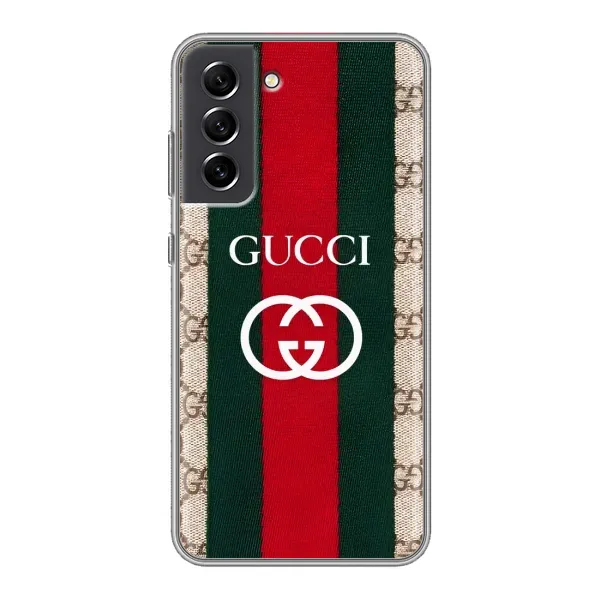 Чохол з принтом «Gucci дизайн» для Samsung Galaxy S21 FE
