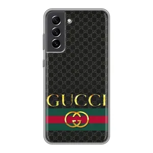 Чехлы ГУЧЧИ для Самсунг С21 ФЕ (AlphaPrint) (Gucci оригинал)