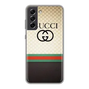 Чехлы ГУЧЧИ для Самсунг С21 ФЕ (AlphaPrint) (GUCCI стиль)