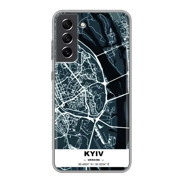 Чохол з принтом «Київ» для Samsung Galaxy S21 FE