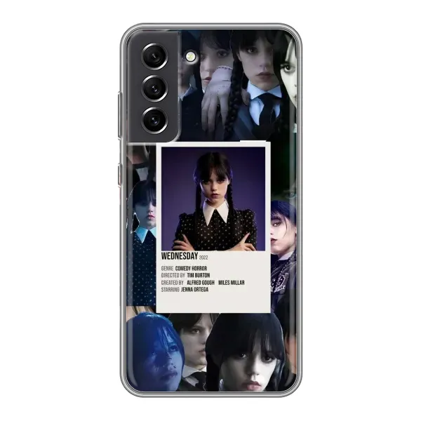 Чохол з принтом «колаж Венздей» для Samsung Galaxy S21 FE