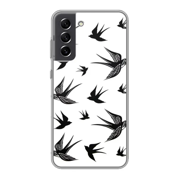 Чехол с принтом «Ласточки» для Samsung Galaxy S21 FE Чехол с принтом «Ласточки» для Samsung Galaxy S21 FE