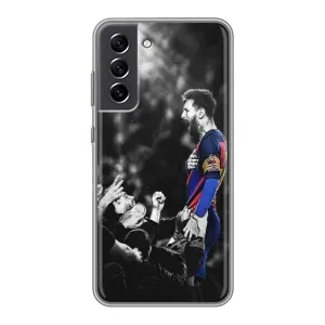Чехлы Месси для Samsung Galaxy S21 FE (AlphaPrint) (Lionel Messi)