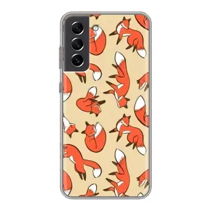 Чохли з картинкою Лисичка для Samsung Galaxy S21 FE (VPrint) (Лисички)