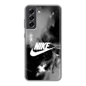Чехол для Samsung Galaxy S21 FE - с принтом Найк (AlphaPrint) (Лого Найк)