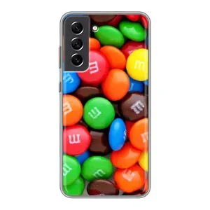 Чехол с принтом «MM's» для Samsung Galaxy S21 FE