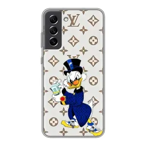 Чехлы для Samsung Galaxy S21 FE - Скрудж МакДак Louis Vuitton (PREMIUMPrint) (Макдак на стиле)