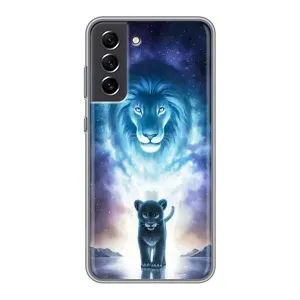 Чохол з картинкою ЛЕВ для Samsung Galaxy S21 FE (VPrint) (Маленький лев)