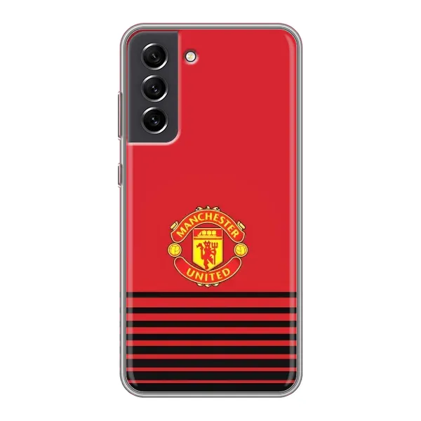 Чохол з принтом «manchester united» для Samsung Galaxy S21 FE