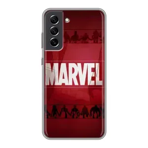 Чохол з принтом «MARVEL» для Samsung Galaxy S21 FE