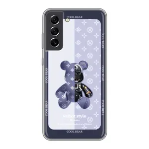Круті Чохли Луі Віттон для Samsung Galaxy S21 FE (AlphaPrint) (Медведик LV)