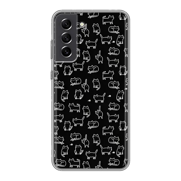 Чохол з принтом «Маленькі котики» для Samsung Galaxy S21 FE